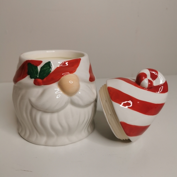 Ceramic Christmas Gnome Candle - Picture 4 of 5